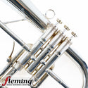 CarolBrass CFL-9990-RS Professional Flugelhorn - Silver Plated