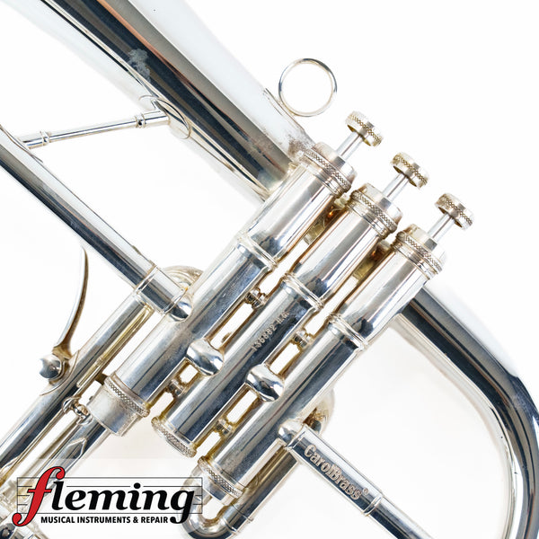 CarolBrass CFL-9990-RS Professional Flugelhorn - Silver Plated