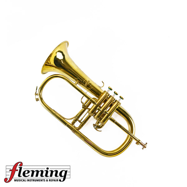 F. Besson Paris "Système Prototype" Flugelhorn - Clear Lacquer