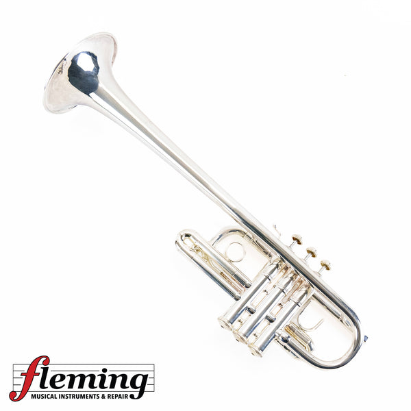 Vincent Bach Stradivarius C180SL 229 Professional C Trumpet - Silver Plated