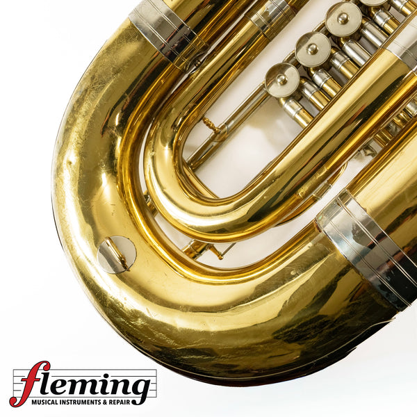 Vintage Meinl Weston W.M. Bell Model CC Tuba - 4 Rotary Valves (Getzen Era)