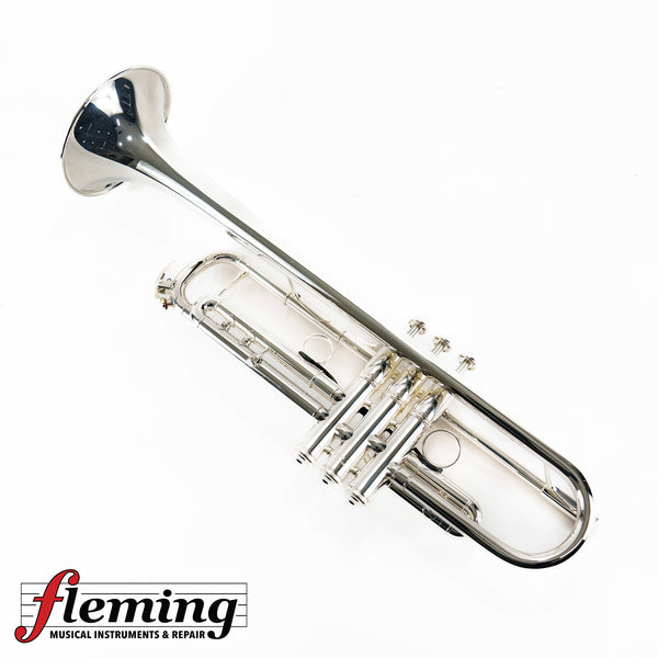 Yamaha YTR-8335IIGS Custom Xeno Professional Bb Trumpet - Silver Plate, Gold Brass Bell