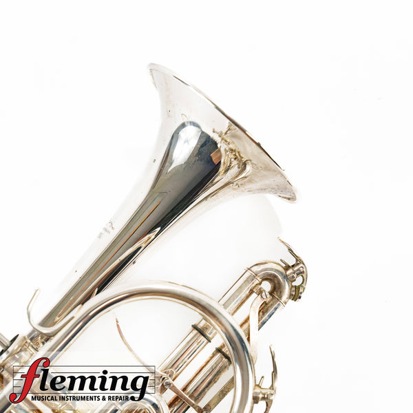 Yamaha YCR-6335HS Professional Cornet - Heavyweight, Silver Plate