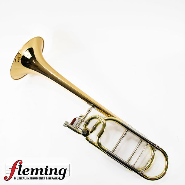 S.E. Shires TBQ30GR Tenor Trombone - Gold Brass Bell & Rotary Valve