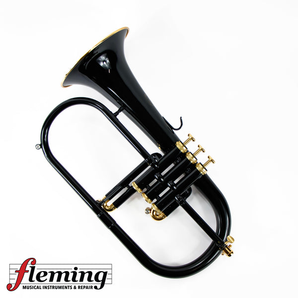 Jupiter JFH-846 Flugelhorn - Black Lacquer
