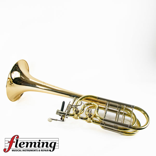 S.E. Shires TBQ36GR Q Series Bass Trombone - Gold Brass Bell