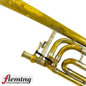 Bach Stradivarius 42B Professional Tenor Trombone - Raw Brass / Heavy Patina