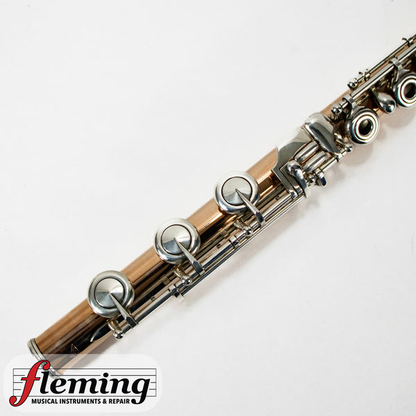 Powell 3100 Aurumite C Flute - 14k Gold/Silver Blend