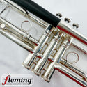DaCarbo Unica Bb Trumpet (Demo Model) - Silver Plated with Carbon Fiber Bell