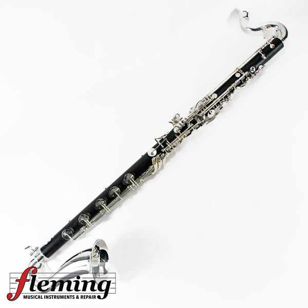 Backun Model Q Bass Clarinet Low C, Grenadilla, Silver-Plated Keys