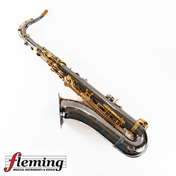 Antigua TS4248BG GH Power Bell Professional Tenor Saxophone - Black Nickel & Gold (Shop Setup)