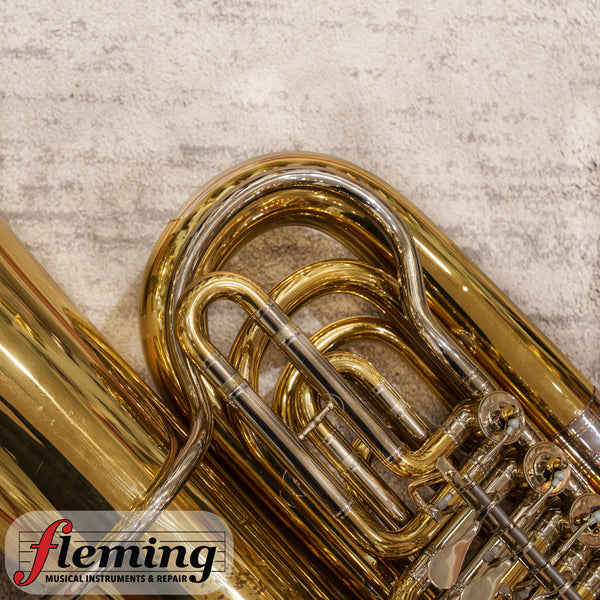 Miraphone 90A Kaiser-Tuba - 5/4 Size, Rotary Valves, Lacquer (Ex-USAF)