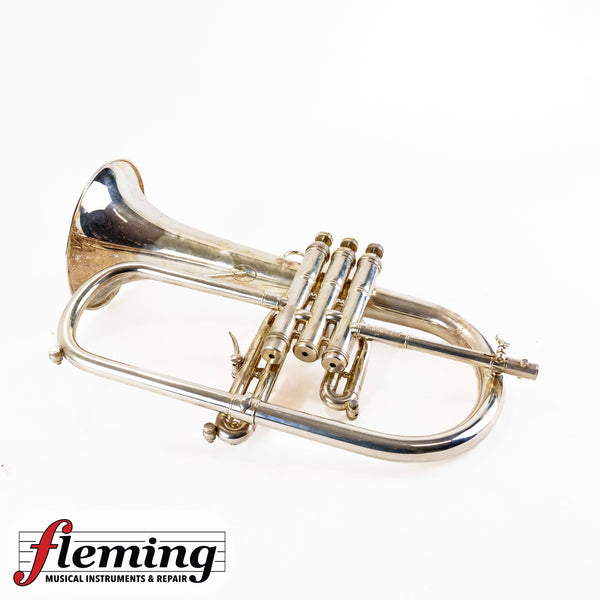 CarolBrass CFL-9990-RS Professional Flugelhorn - Silver Plated