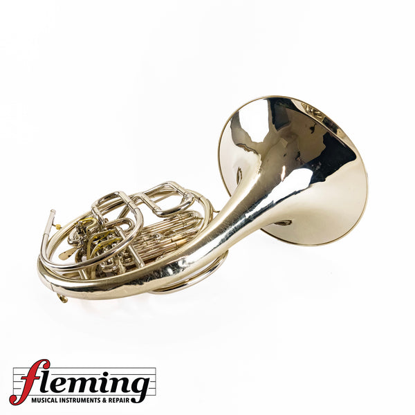 Pre-Owned Holton H470 Double French Horn - Silver (Fixed Bell)