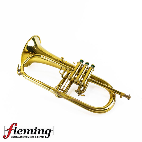 F. Besson Paris "Système Prototype" Flugelhorn - Clear Lacquer