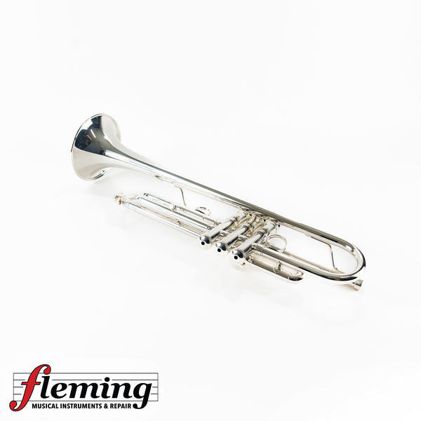 Yamaha YTR-8335IIGS Custom Xeno Professional Bb Trumpet - Silver Plate, Gold Brass Bell