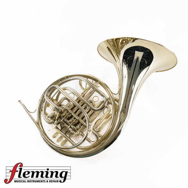 Holton Farkas H179 Professional Double French Horn - Nickel Silver