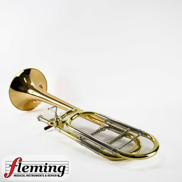 S.E. Shires TBQ30GR Tenor Trombone - Gold Brass Bell & Rotary Valve