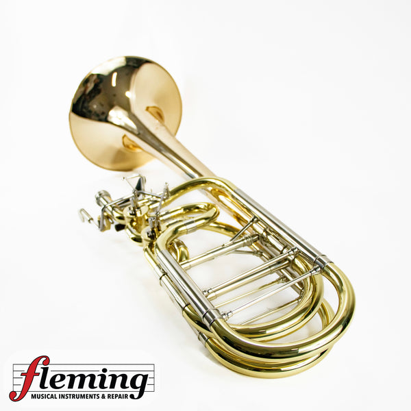 S.E. Shires TBQ36GR Q Series Bass Trombone - Gold Brass Bell