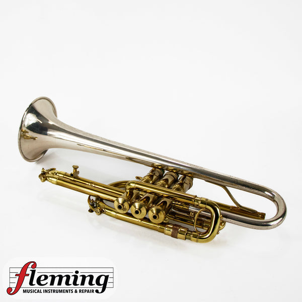 Vintage King Silvertone Cornet - Sterling Silver Bell (1940)