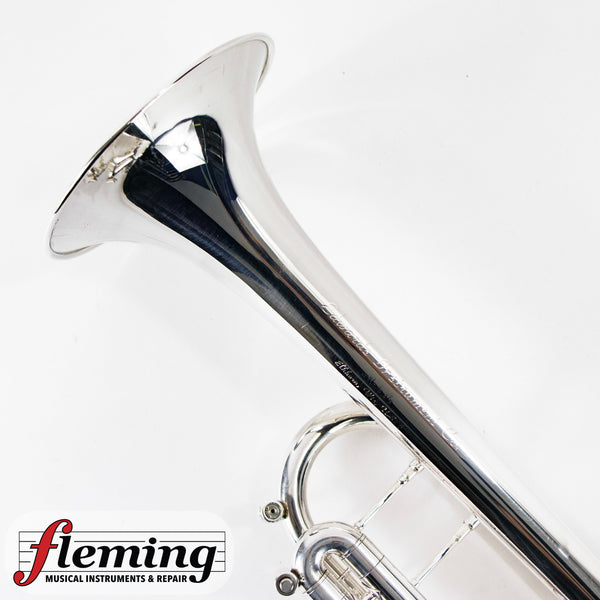 Pre-Owned Edwards Custom Bb Trumpet - Tunable Bell, Silver Plate (Ex-USAF)