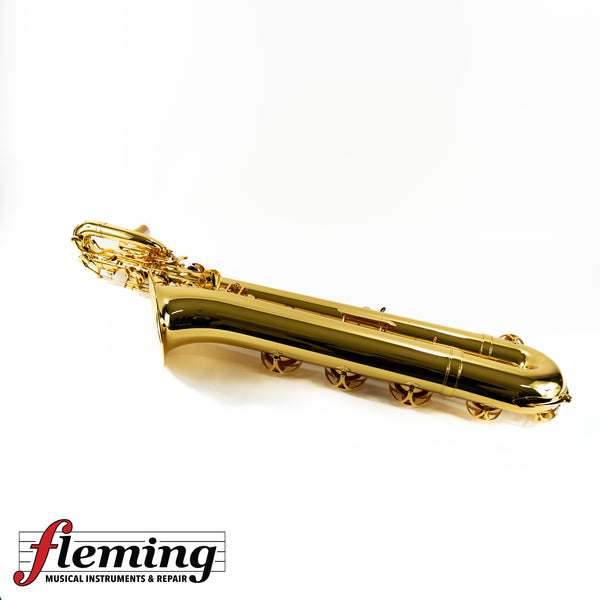 **Mint** Yamaha YBS-480 Low A Baritone Saxophone - Gold Lacquer