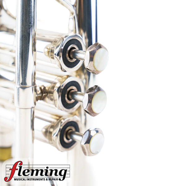 Schilke Eb Soprano Cornet - Silver Plate