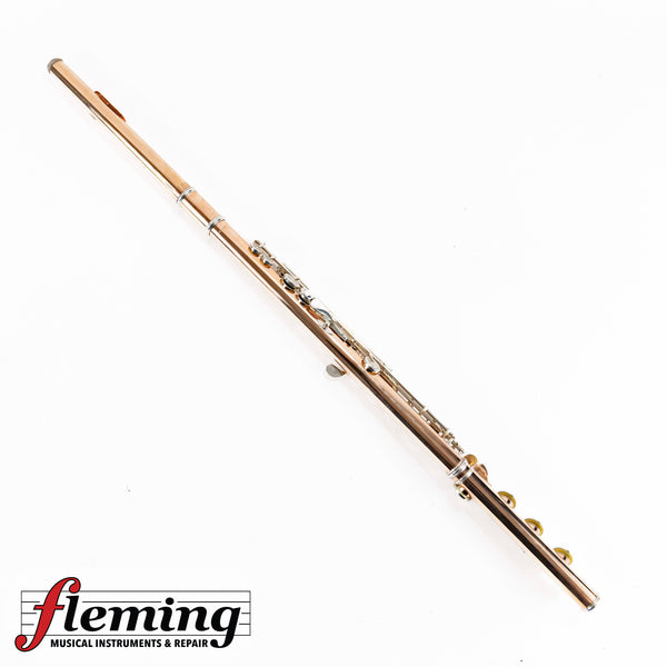Powell Aurumite Conservatory Flute - Custom Half-Open Keywork (Ex-USAF)