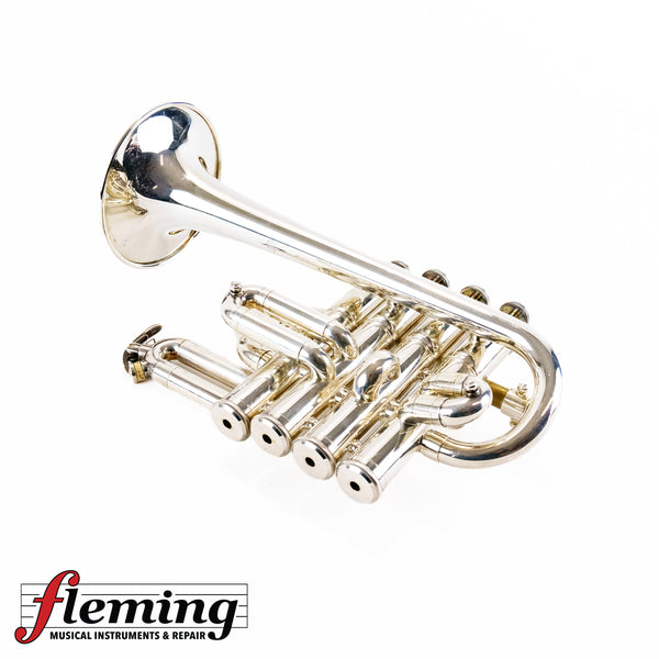 Pre-Owned Yamaha YTR-6810S Professional Piccolo Trumpet - Silver Plated