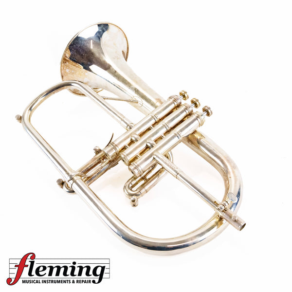 CarolBrass CFL-9990-RS Professional Flugelhorn - Silver Plated