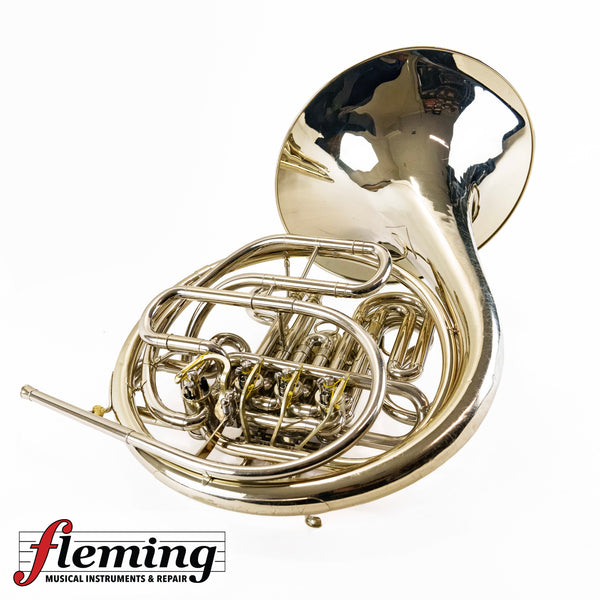 Pre-Owned Holton H470 Double French Horn - Silver (Fixed Bell)