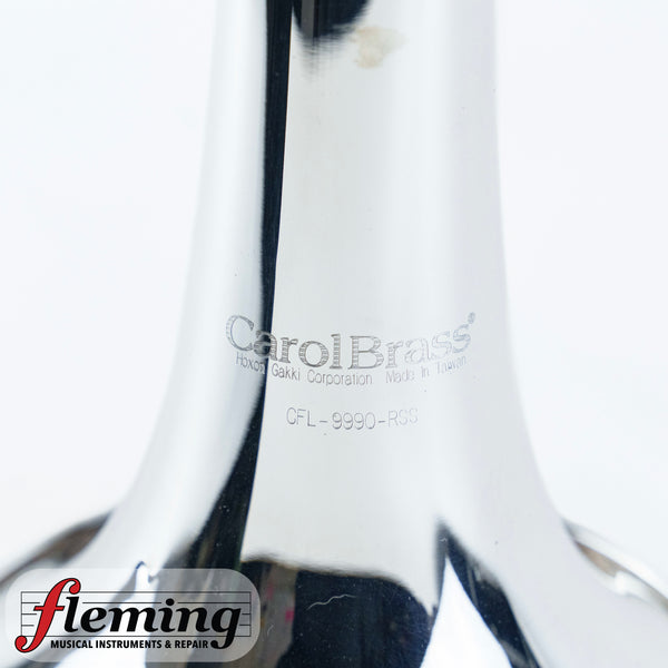CarolBrass CFL-9990-RS Professional Flugelhorn - Silver Plated