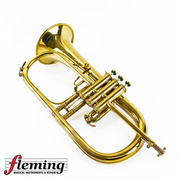 F. Besson Paris "Système Prototype" Flugelhorn - Clear Lacquer