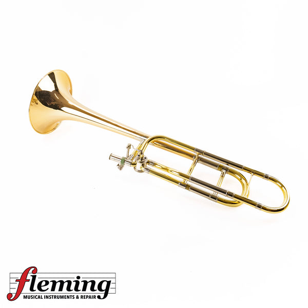 Yamaha Xeno YSL-882GOR Professional Tenor Trombone - Rose/Gold Brass Bell &amp; Open Wrap