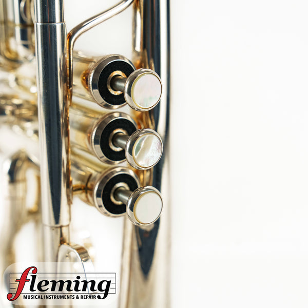 Yamaha YCR-8620S Professional Eb Soprano Cornet - Silver Plate