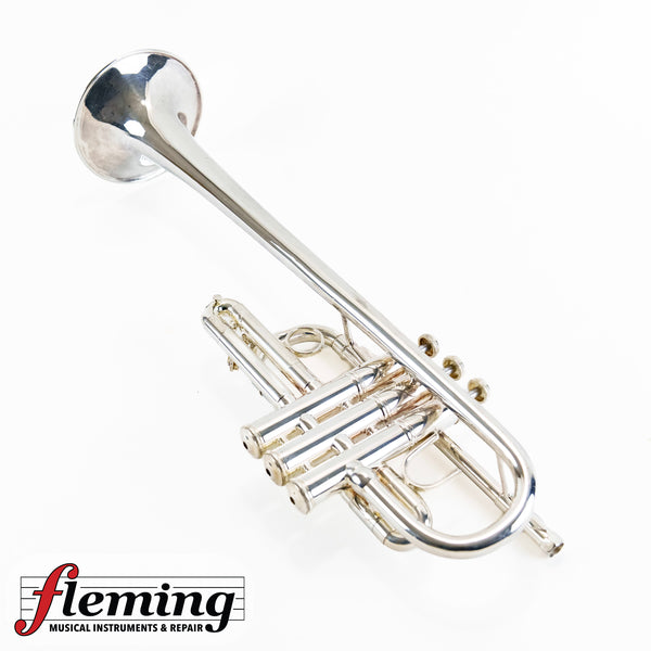 Vincent Bach Stradivarius C180SL 229 Professional C Trumpet - Silver Plated