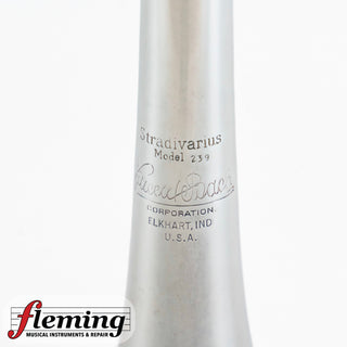 Bach Stradivarius C180SL 239 Orchestral C Trumpet - Silver Plated (Circa 1978–1979)