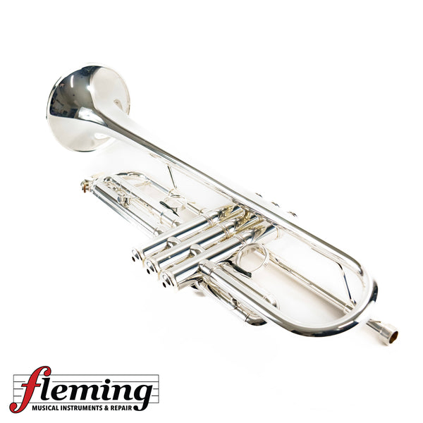 Yamaha YTR-8335IIGS Custom Xeno Professional Bb Trumpet - Silver Plate, Gold Brass Bell