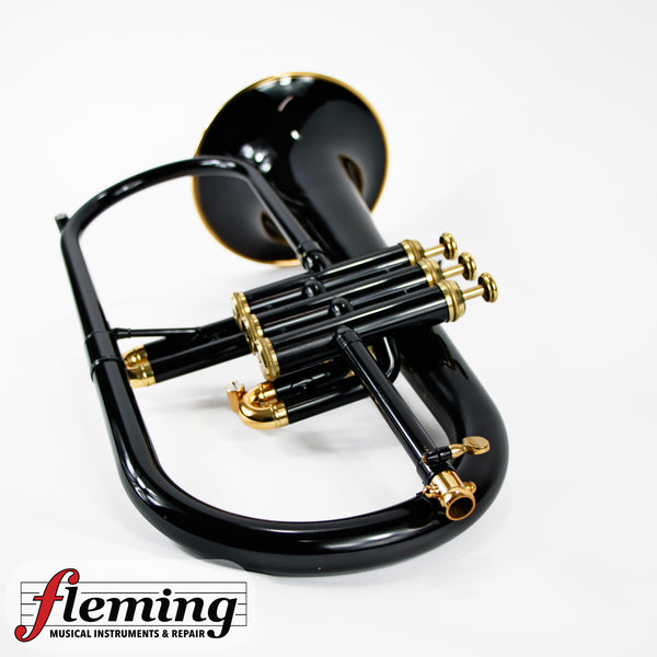 Jupiter JFH-846 Flugelhorn - Black Lacquer