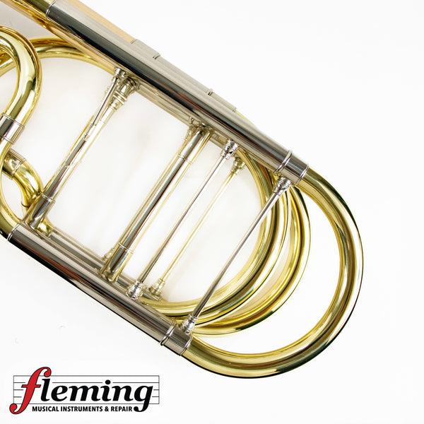 S.E. Shires TBQ36GR Q Series Bass Trombone - Gold Brass Bell