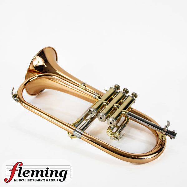 Yamaha YFH-631 Professional Flugelhorn - Rose Brass - Ex USAF (1983)