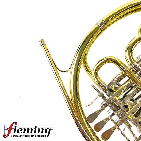 Pre-Owned Hans Hoyer G10 Professional Double French Horn - Detachable Bell (Yellow Brass)