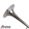 1958 C.G. Conn 72H "Artist" Professional Single-Rotor Bass Trombone - Silver Plated with Gold Wash Bell Flare