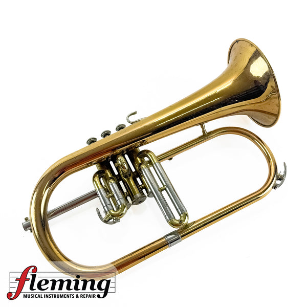Yamaha YFH-631 Professional Bb Flugelhorn - Rose Brass Bell / Lacquer Finish
