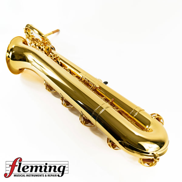 **Mint** Yamaha YBS-480 Low A Baritone Saxophone - Gold Lacquer