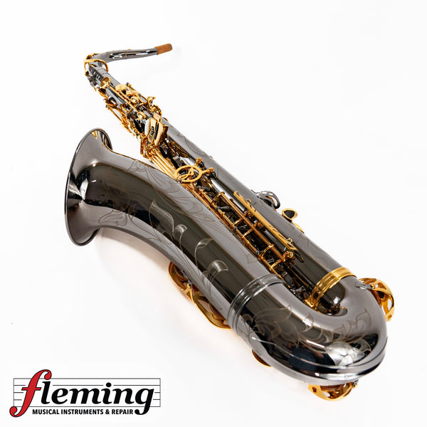 Antigua TS4248BG GH Power Bell Professional Tenor Saxophone - Black Nickel & Gold (Shop Setup)