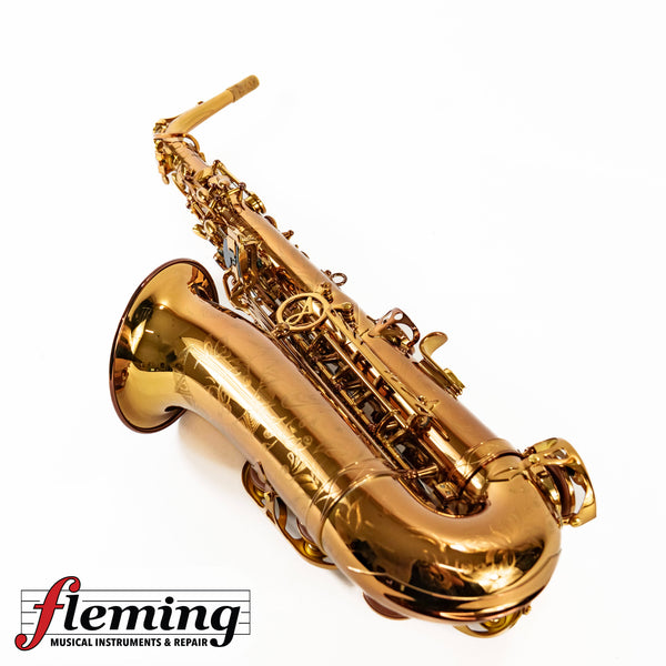 Antigua ProOne AS6200AME Professional Alto Saxophone - Amber Lacquer (Shop Setup)