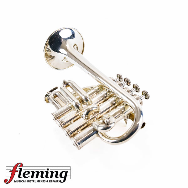 Pre-Owned Yamaha YTR-6810S Professional Piccolo Trumpet - Silver Plated