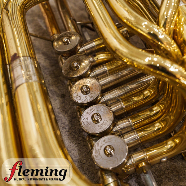 Alexander Model 163 Professional CC Tuba - Rotor Valves, Lacquer