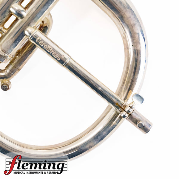 CarolBrass CFL-9990-RS Professional Flugelhorn - Silver Plated